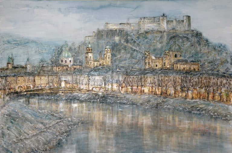 120 x 80, "Goldenes Salzburg"