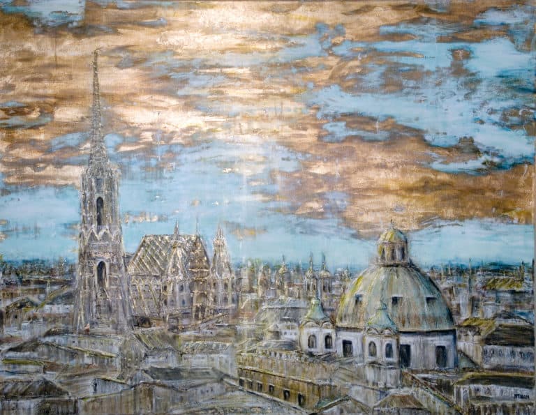 150 x 120, "Goldenes Wien"