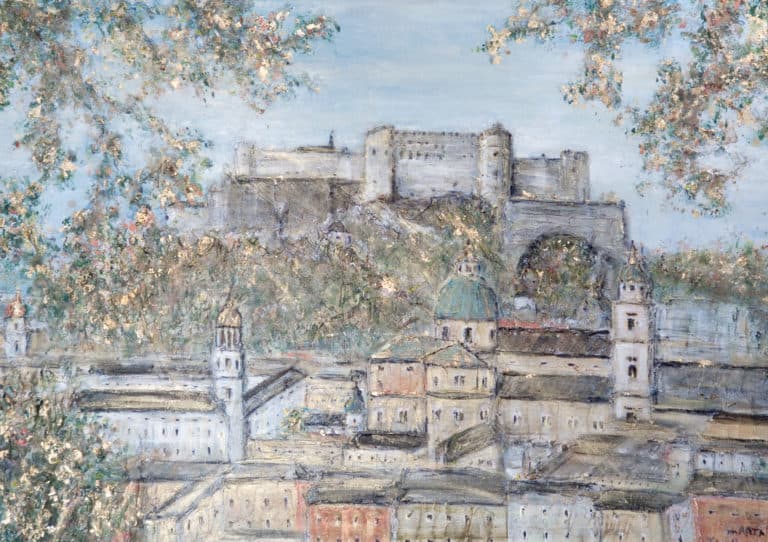 120 x 80, "Goldenes Salzburg"